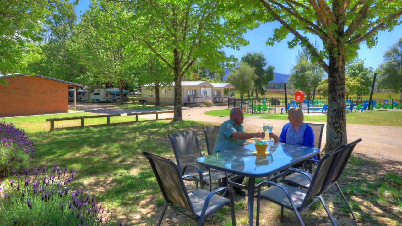 Big4 Porepunkah Holiday Park Bright Exterior foto